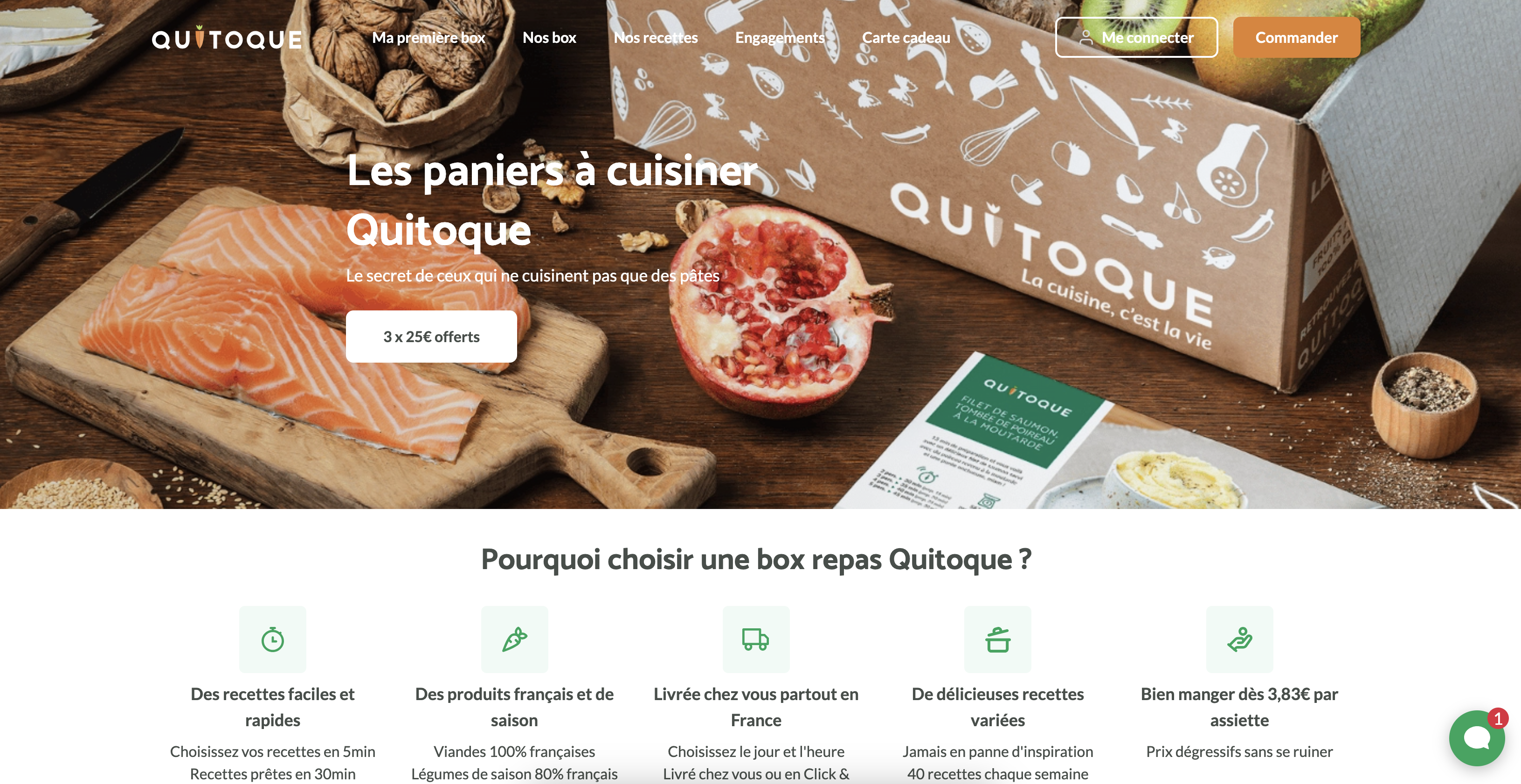 QUITOQUE’s – Online Food Delivery Provider