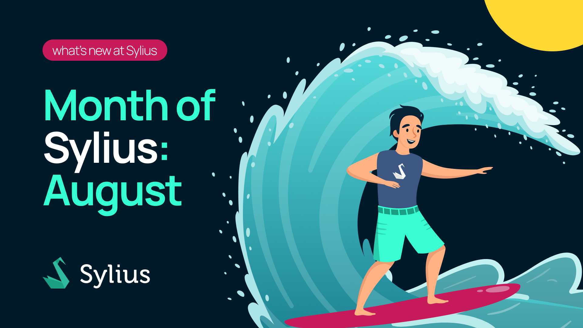 Month of Sylius: August 🌴