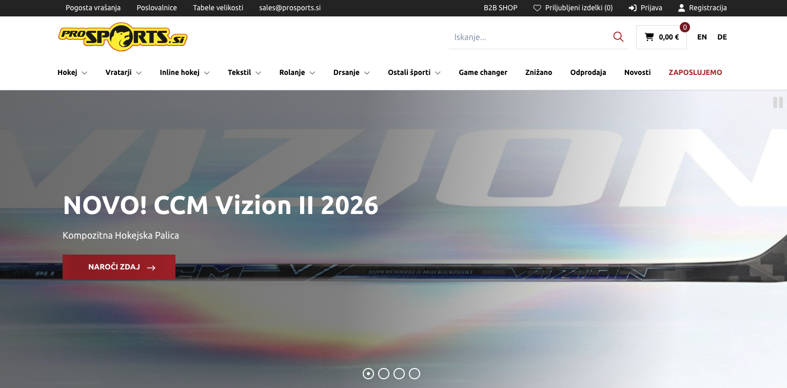 ProSports – unifying B2C and B2B sportswear operations on one platform