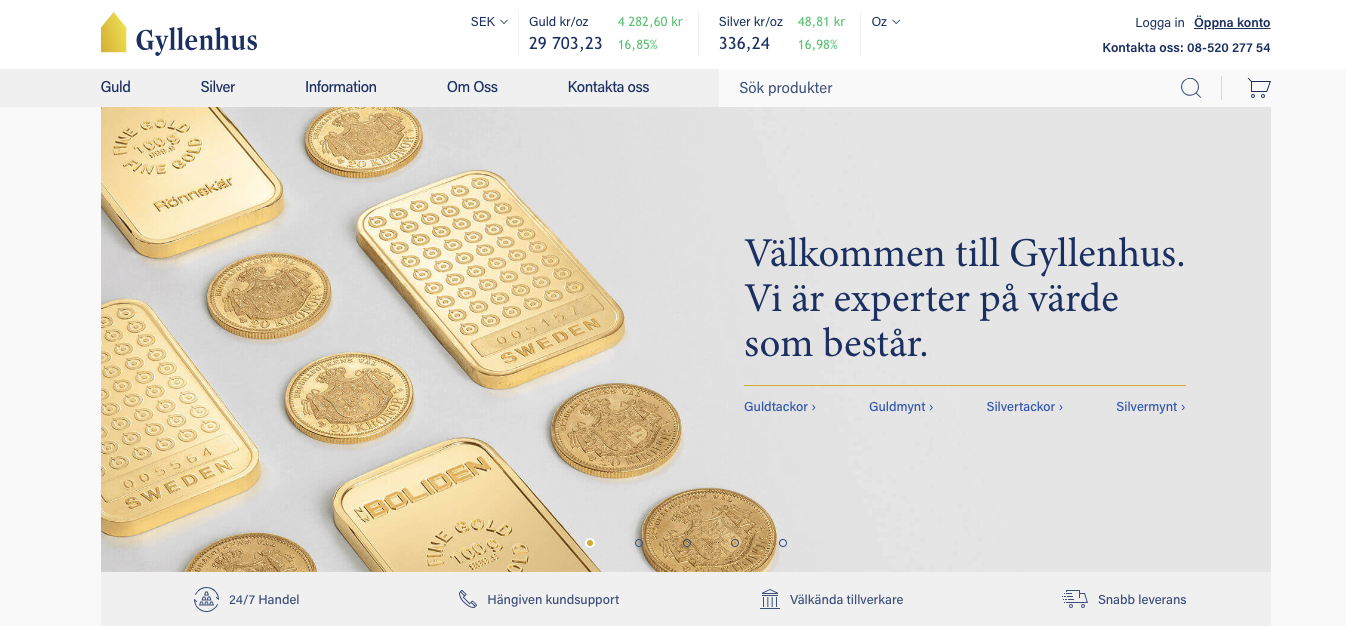 Gyllenhus – Where metals meet eCommerce