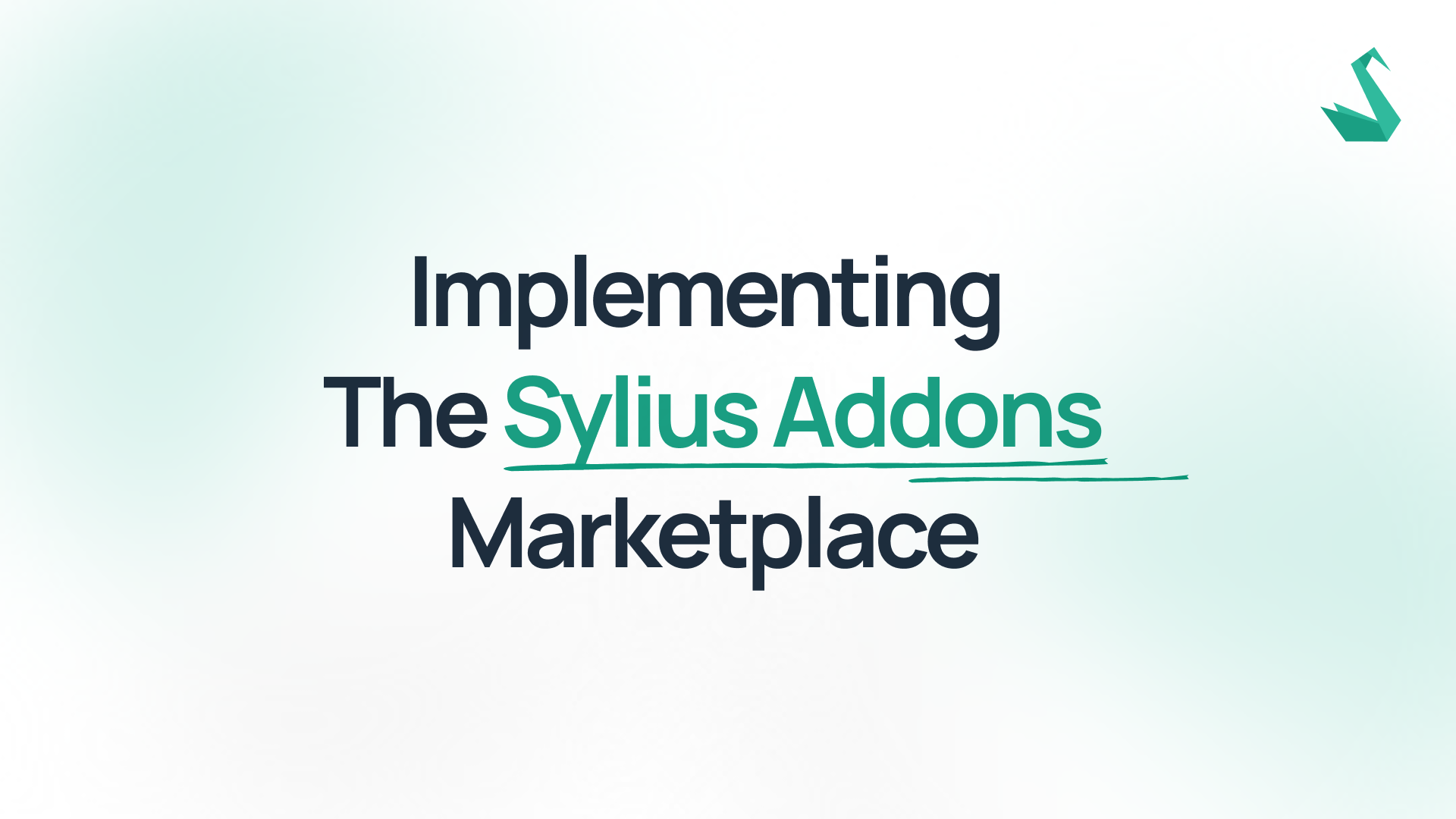 Implementing the Sylius Addons Marketplace