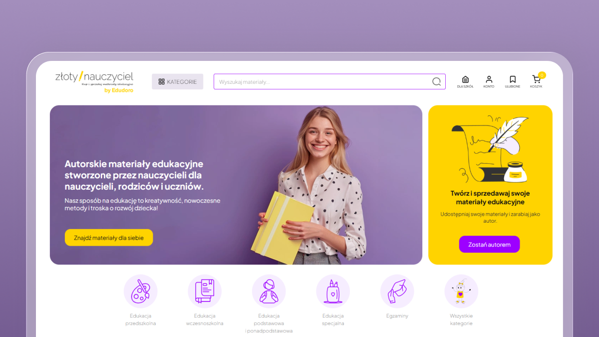 Złoty Nauczyciel Marketplace Case Study